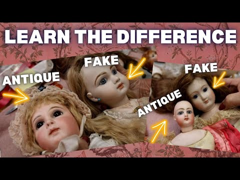 Видео: НАСТОЯЩИЕ ИЛИ НЕТ? КАК ОТЛИЧИТЬ ПОДДЕЛЬНЫЕ АНТИКВАРНЫЕ КУКЛЫ ОТ НАСТОЯЩИХ