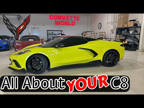 Видео: C8 Corvette — руководство для нового владельца с Робертом из Corvette World. Всё о вашем C8!