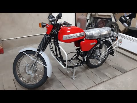 Видео: JAWA 634-7 | Примерка облицовки