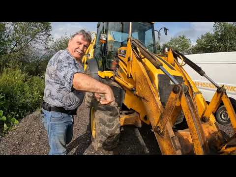 Видео: Модернизация и замена тормозной системы на Экскаватор-погрузчик ￼jcb 3cx 2002 г.