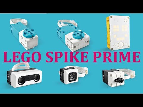 Видео: Lego Spike Prime. Про моторы и датчики.