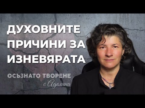 Видео: Какви са духовните ПРИЧИНИ за ИЗНЕВЯРАТА? | Аделина Димитрова