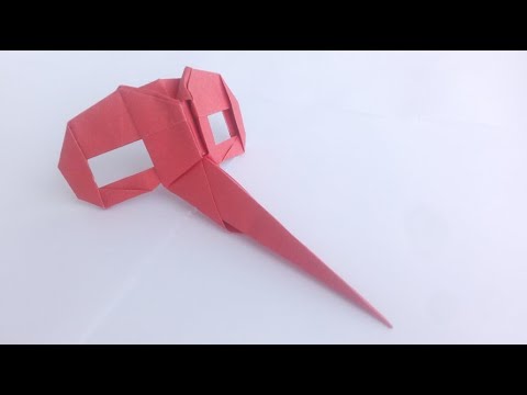 Видео: 🎭Маска Парнаса оригами (Riccardo Foschi), Origami Parnassus mask