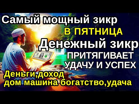 Видео: Самый мощный ПЯТНИЦА  ДЗИКИР, ПРИВЛЕКАЮЩИЙ ДЕНЬГИ И БОГАТСТВО, СИЛЬНАЯ ДУА ДЛЯ УСПЕХА И УДАЧИ