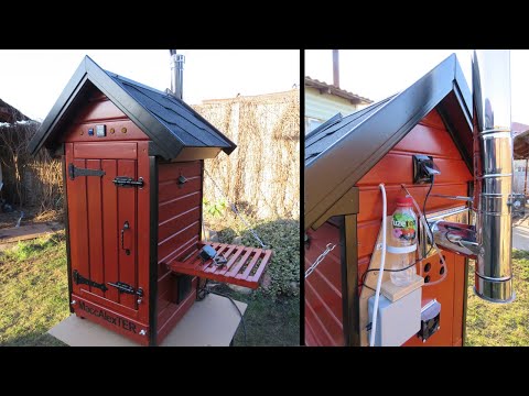 Видео: Наша новая коптильня!