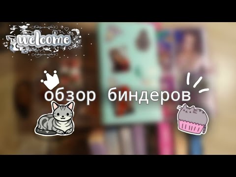 Видео: ОБЗОР НА ВСЕ МОИ БИНДЕРЫ|ROCKIX