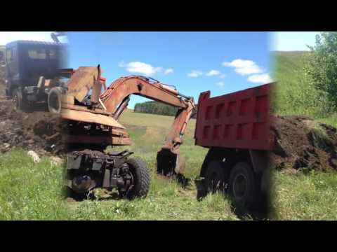 Видео: как мы строили дамбу.1-ая часть