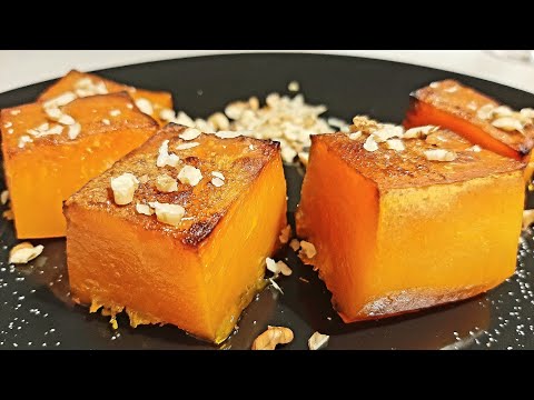 Видео: Печена тиква с аромат на масло и ванилия. Мека като памук и топяща се в устата!