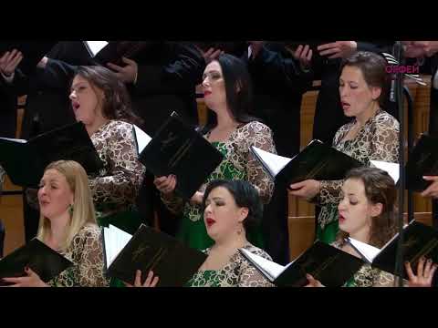 Видео: Русская народная песня "Тонкая рябина". Академический Большой хор "Мастера хорового пения"