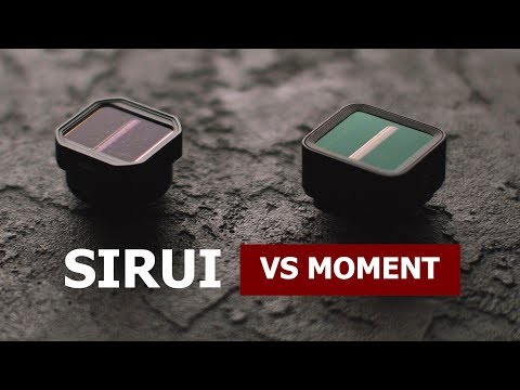 Видео: Sirui vs Moment - сравниваем объективы для мобильного телефона