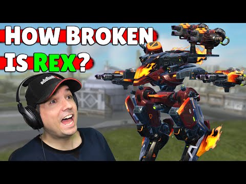 Видео: НАСКОЛЬКО СЛОМАН новый робот РЕКС на самом деле? [War Robots]