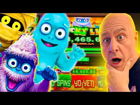 Видео: Меня преследуют джекпоты в Spooky Link!