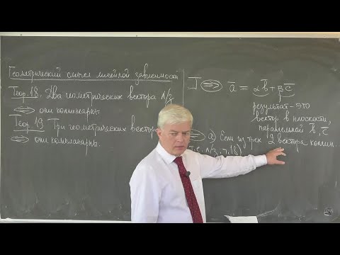 Видео: Крицков Л.В. | Лекция 8 по Алгебре и геометрии | ВМК МГУ
