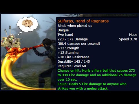 Видео: Насколько КРУТ Сульфурас в WOW CLASSIC | ТОП ОРУЖИЕ ИЛИ ХУДШАЯ ЛЕГЕНДАРКА?!