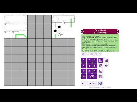 Видео: Изучите криптографическое судоку. Туман войны 30.