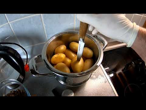 Видео: СВАРИЛ КАРТОФЕЛЬ И ПОЖАРИЛ МЯСО В АМС #amc #блюдавамс