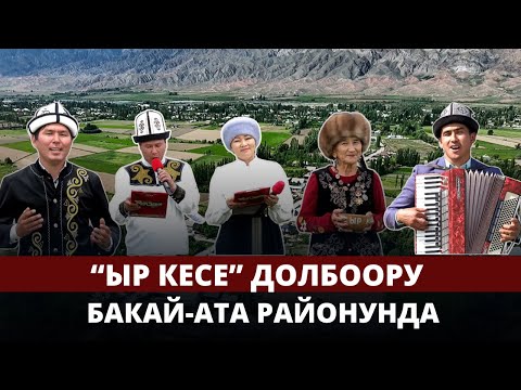 Видео: "Ыр кесе" долбоору Бакай-Ата районунда