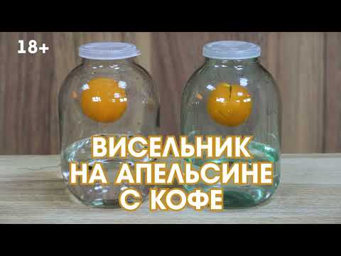 Видео: 2 варианта настойки висельник на апельсине с кофейными зернами. Вам кофе во внутрь или в самогон?