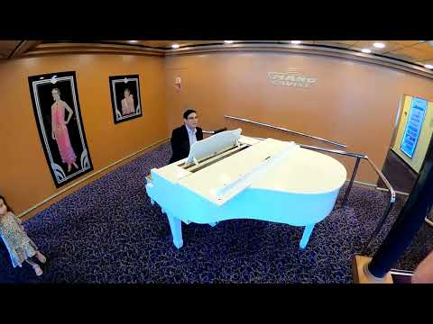 Видео: Круиз Мано Сапанут, июль 2024. Хайфа - Родос - Санторини. Первая прогулка по 7, 5 и 11 палубам.