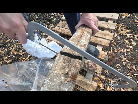 Видео: Болгарка больше не нужна. Режем металлические трубы старым методом.