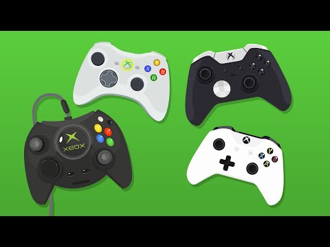 Видео: Эволюция контроллеров Xbox (анимация)