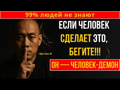 Видео: 5 признаков, что вы имеете дело с демоном в человеческом облике (БЕГИТЕ!!!) | Ши Хэн И