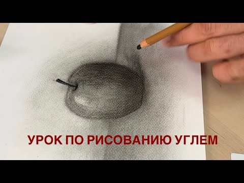 Видео: Урок рисования углем