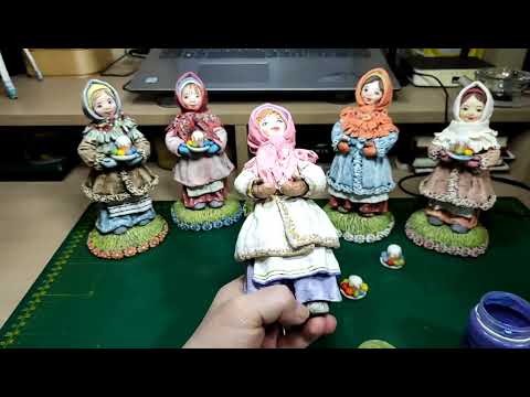 Видео: ☺️ ДЕВОЧКА КРАСАВИЦА. Урок номер 12. Роспись фартука. Последние штрихи.