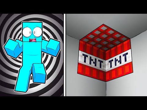 Видео: 35 оптических иллюзий в Minecraft