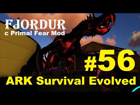 Видео: ARK Survival Evolved: Fjordur с Primal Fear Mod#56