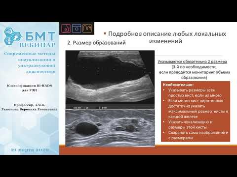 Видео: Классификация BI-RADS для УЗИ