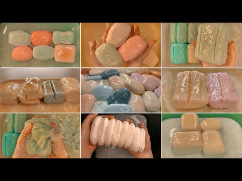 Видео: ASMR / Compilation / soaked soap | АСМР / Подборка Размокшего Мыла #asmr #soakedsoap #asmrsoap