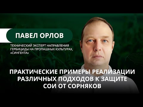 Видео: Практические примеры реализации различных подходов к защите сои от сорняков