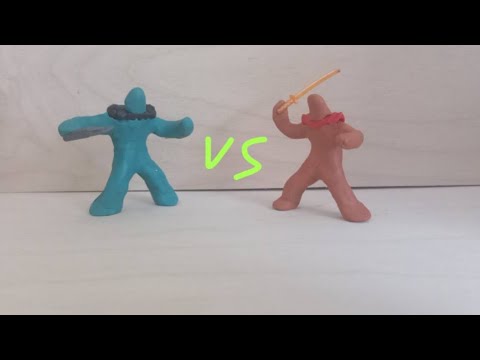 Видео: Оранжевая катана vs Голубая кровь 