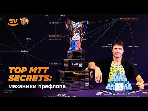 Видео: Префлоп в покере и карта МТТ спотов