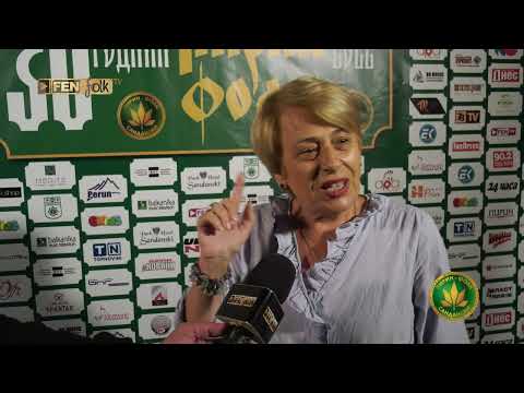Видео: Таня Костова за 30-годишния юбилей на Пирин Фолк Сандански