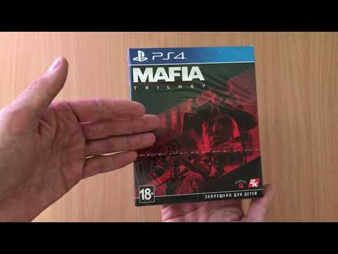 Видео: Mafia трилогия, обзор и распаковка диска для PS4