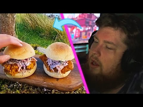 Видео: Реакция Ashdog на приготовление изысканных блюд на открытом воздухе...