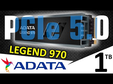 Видео: PCIe 5.0 с активным охлаждением - обзор SSD ADATA LEGEND 970 1TB (SLEG-970-1000GCI)