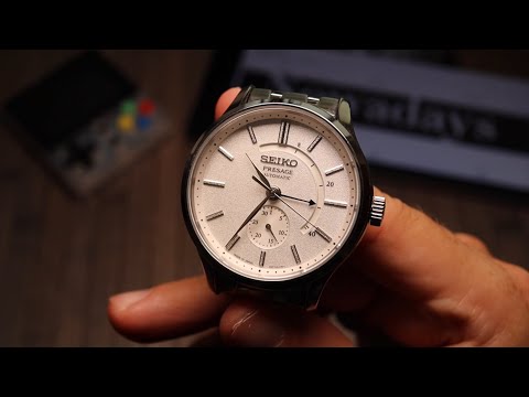 Видео: Часы за 65000 рублей! | Обзор японских часов Seiko Presage SSA395J1 Zen Garden на калибре 4R57A