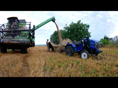 Видео: Як виробити цілину за пів року ??? Весь процес за 5 хв !!! Працювали Т-40. Bulat. John Deere. .ua.