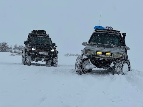 Видео: Автозимник Анавгай-Палана, 2000км приключений ESCUDO и PAJERO