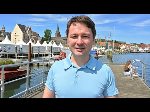 Видео: Я влюбился в этот город. На границе с Данией. Фленсбург | Flensburg. Германия