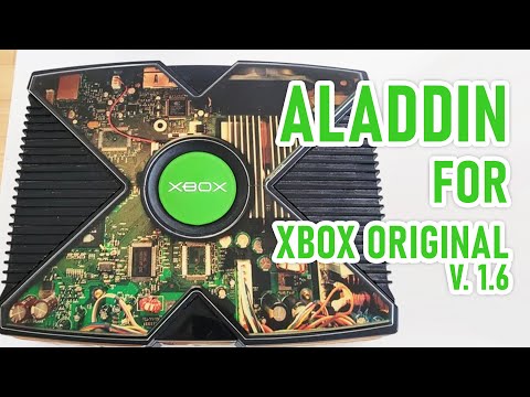 Видео: Аладинним еще одну приставку XBOX original, в этот раз версию 1.6