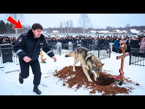 Видео: Полицейский думал, что его жена мертва - Но то, что сделал волк, повергло всех в шок