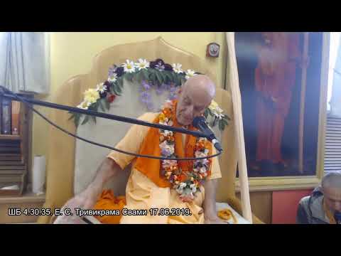 Видео: ШБ 4.30.35. Е. С. Тривикрама Свами 17.06.2019.