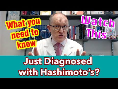 Видео: Только что поставили диагноз «тиреоидит Хашимото»? Посмотрите это (антитела, симптомы, как действ...