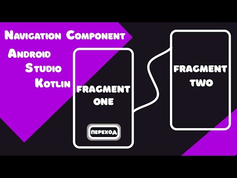 Видео: Navigation Component(Навигационный компонент) Android Studio/Kotlin