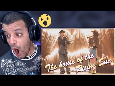 Видео: DIANA ANKUDINOVA ( Диана Анкудинова ) & Tekla Ekaladze - House of the rising sun DZ REACTION