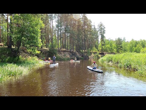 Видео: Река Нерская на SUP 12062023